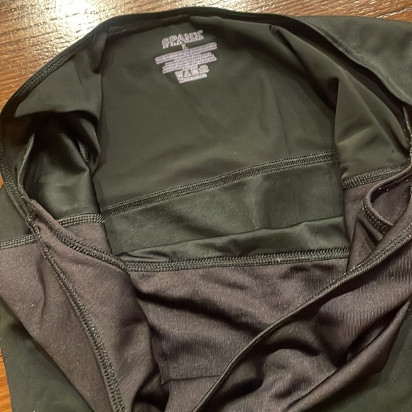 SPANX by Sara Blakey tank SHAPER BODYSUIT mid thigh BLACK Large - Picture 8 of 9